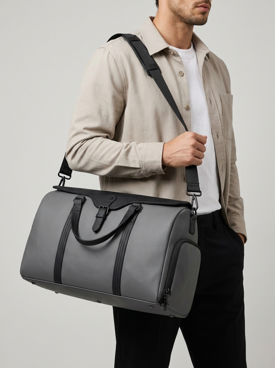 Men's black Weekend Duffel Bag
