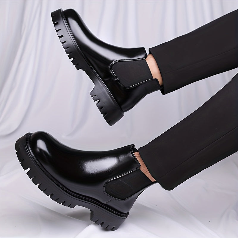Men's Rugged-Sole Chelsea Boots
