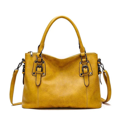 Yellow Rounded Silhouette Tote Bag