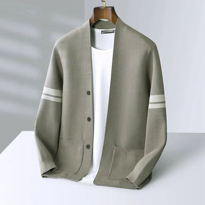 Easton wool cardigan in beige