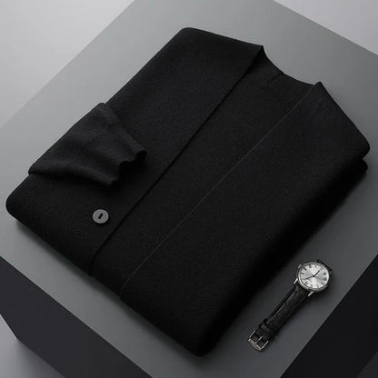 Easton wool cardigan, pocket detail