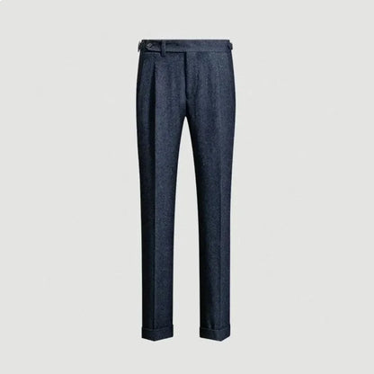 Men's herringbone flannel wool blend gurkha pants