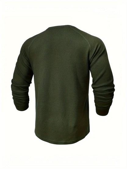 Men's Everyday Button-Placket Henley
