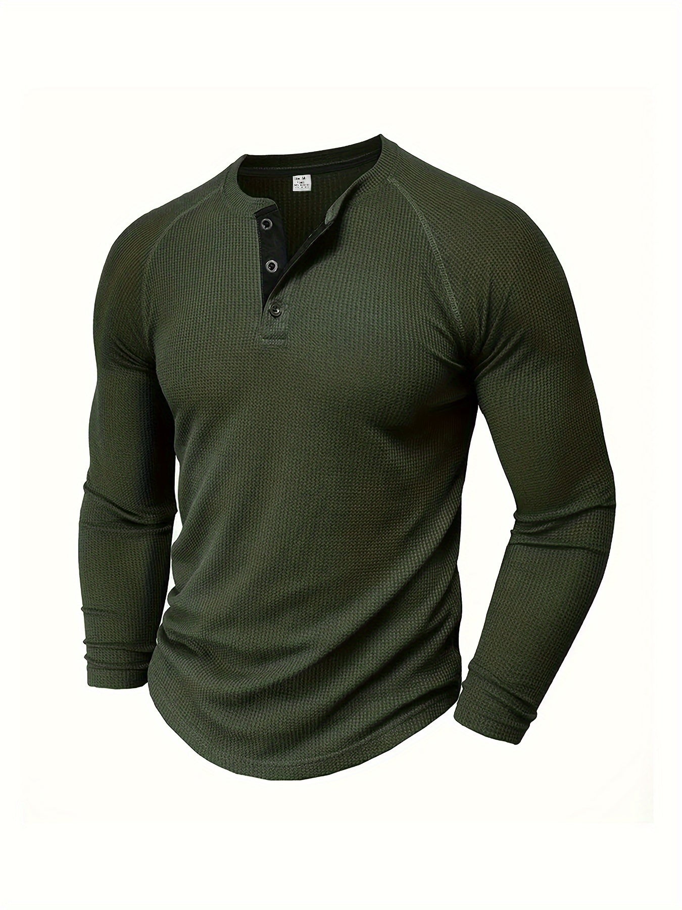 Men's Everyday Button-Placket Henley – view 2