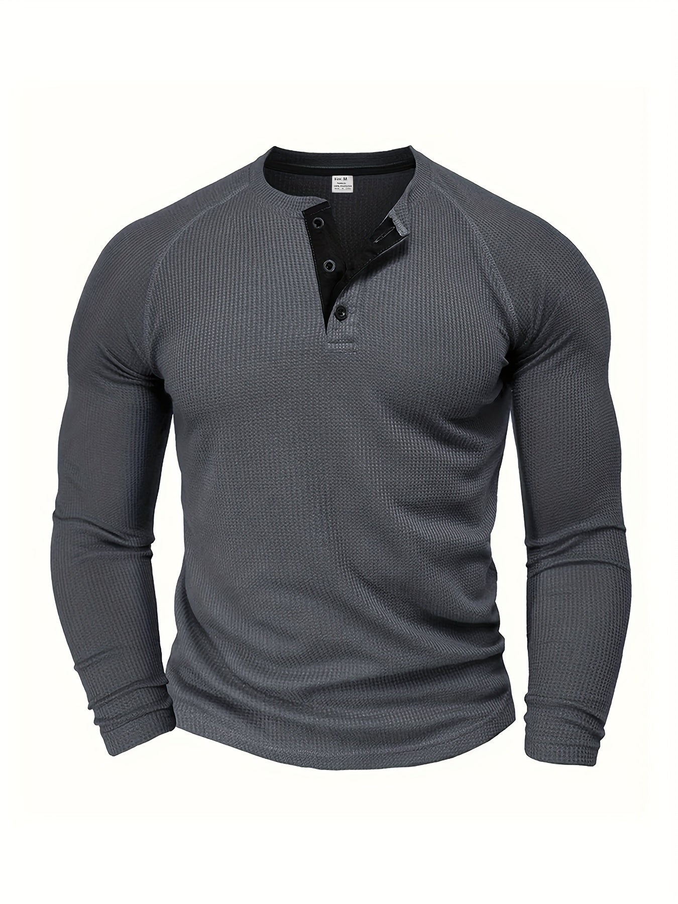 Men's Everyday Button-Placket Henley – view 5