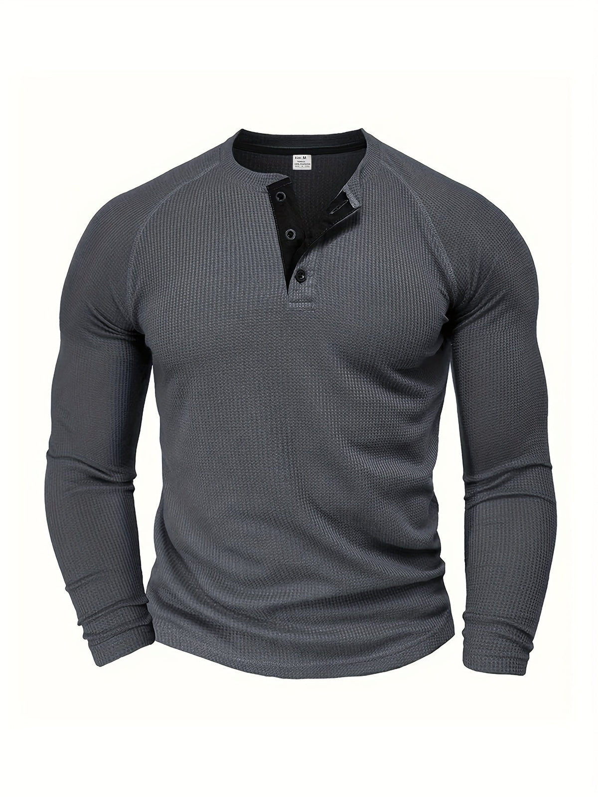 Men's Everyday Button-Placket Henley – view 5
