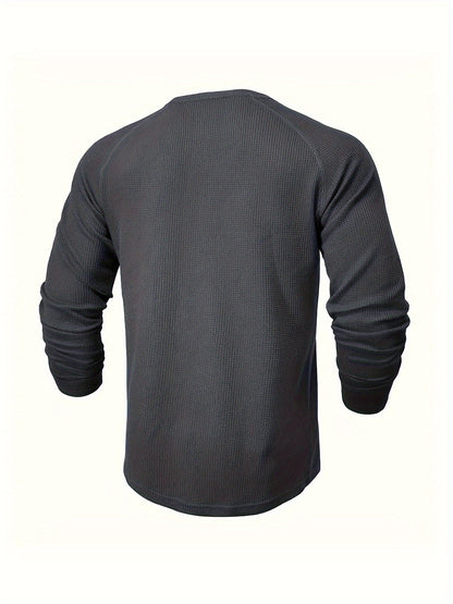 Men's Everyday Button-Placket Henley – view 6