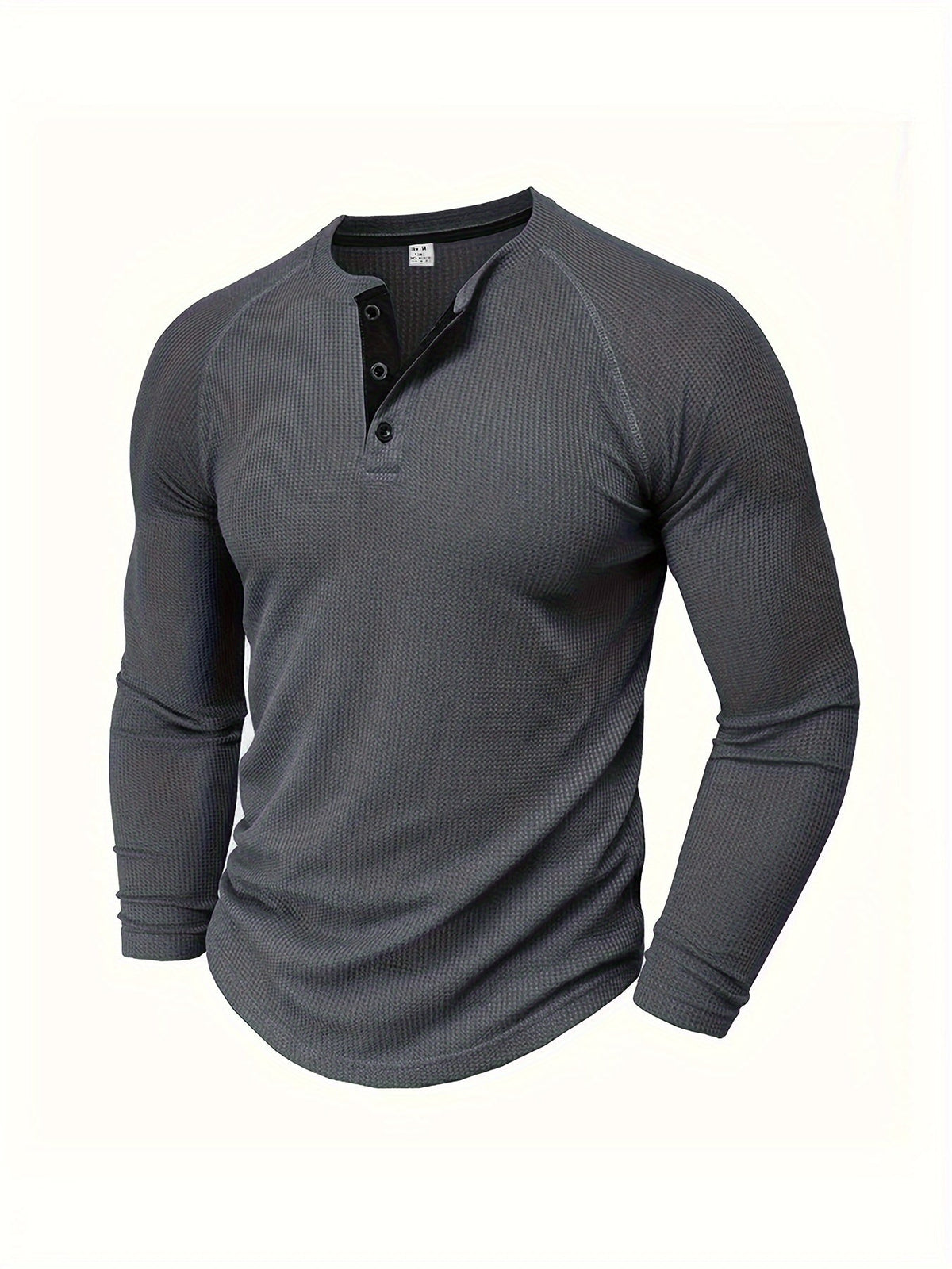 Men's Everyday Button-Placket Henley – view 7