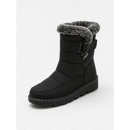 Cozy Fur-Trimmed Winter Snow Boots – view 4