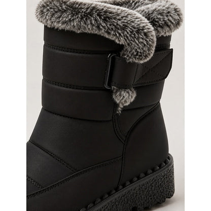 Cozy Fur-Trimmed Winter Snow Boots – view 5