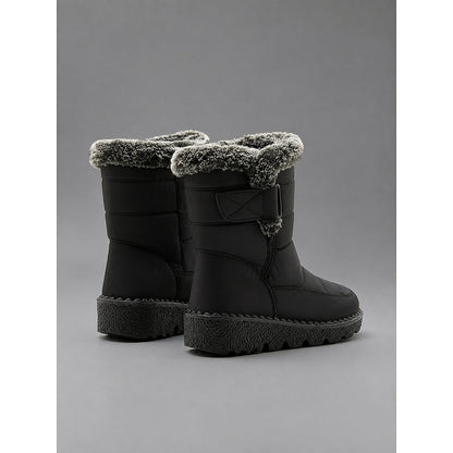 Cozy Fur-Trimmed Winter Snow Boots – view 7