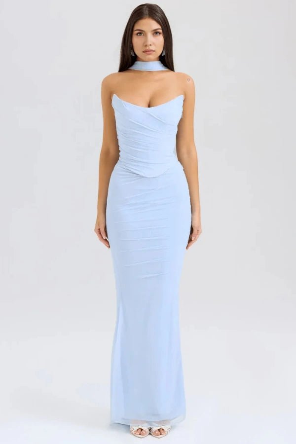 Hannah | Corset Dress Strapless Structured Silhouette 0