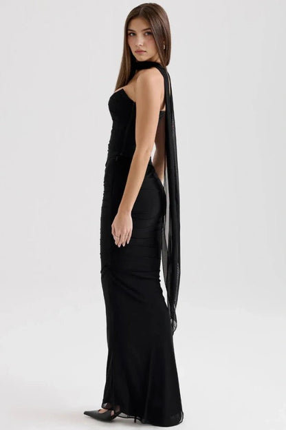 Hannah | Corset Dress Strapless Structured Silhouette 3