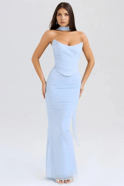 Hannah | Corset Dress Strapless Structured Silhouette 6