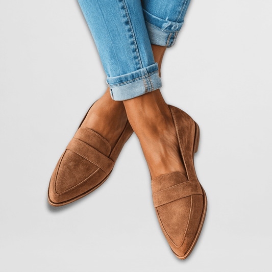 Hannah | Women's Loafers Soft Suede Flexible Fit 0