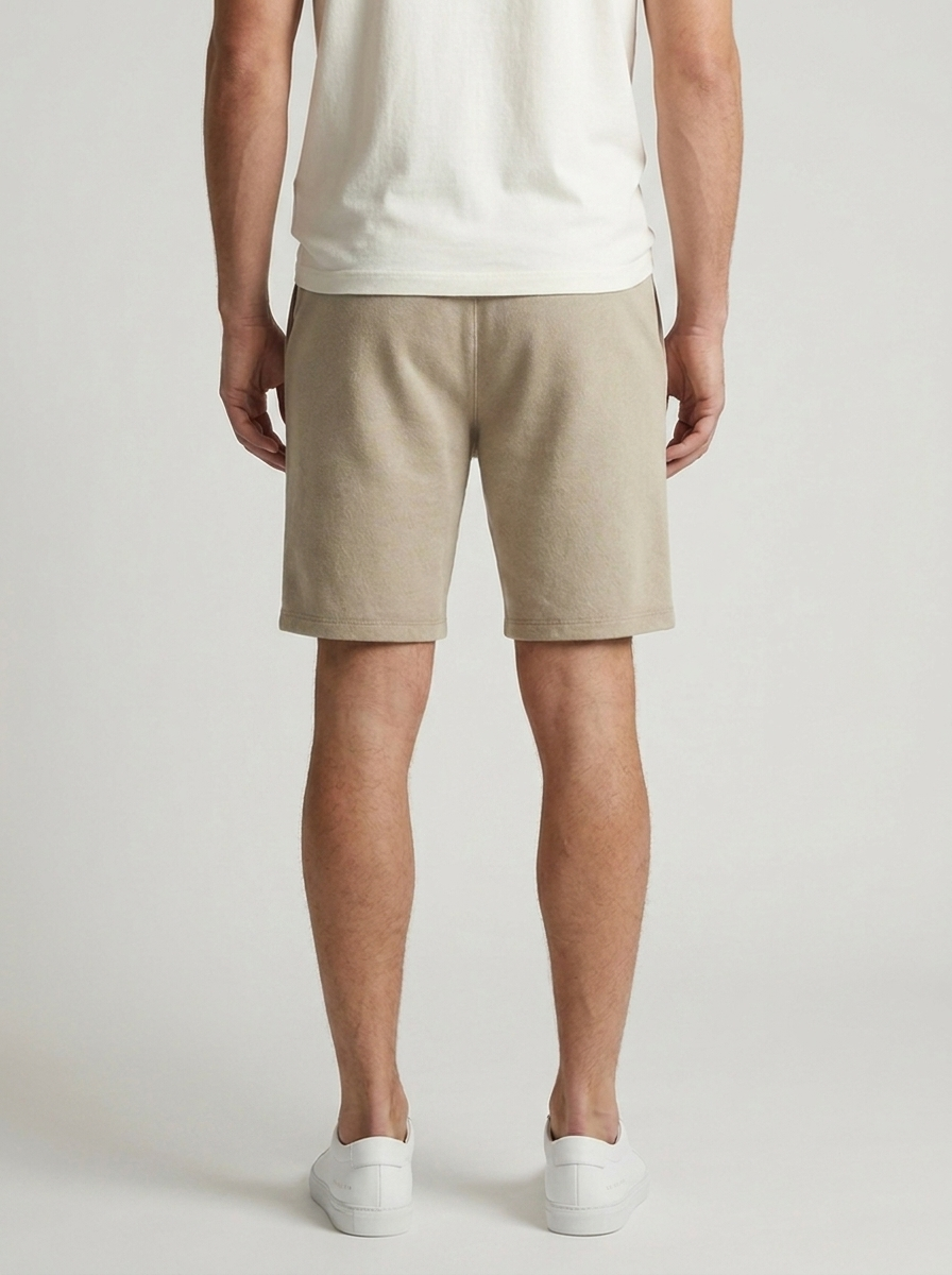 Men's gray Jersey Sweat Shorts