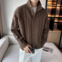 Graham | Men's Wool Cardigan Sweater, Breathable and Machine Washable