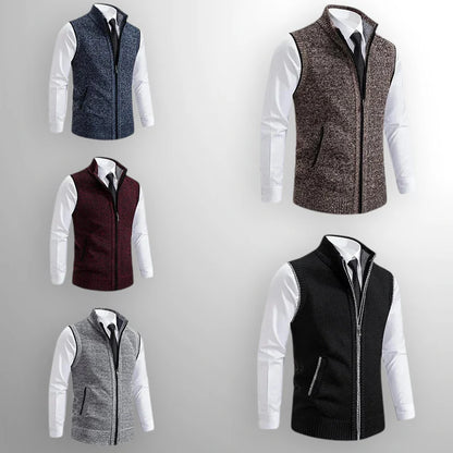 Gabriel lambswool gilet in blue