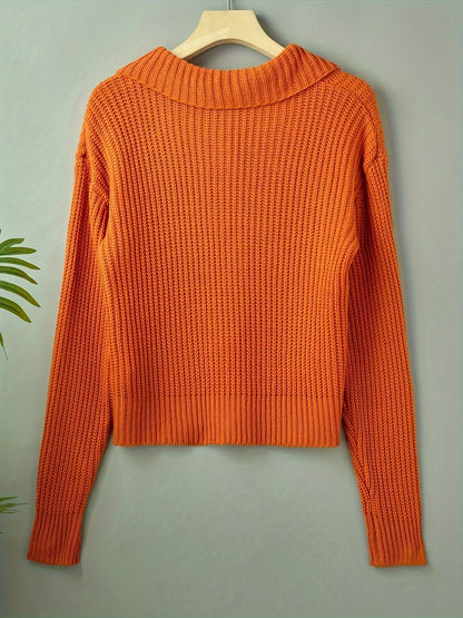Women's textured knit sweater jacket