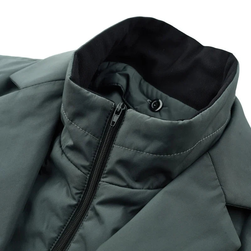 Men's duck down jacket in blazer style