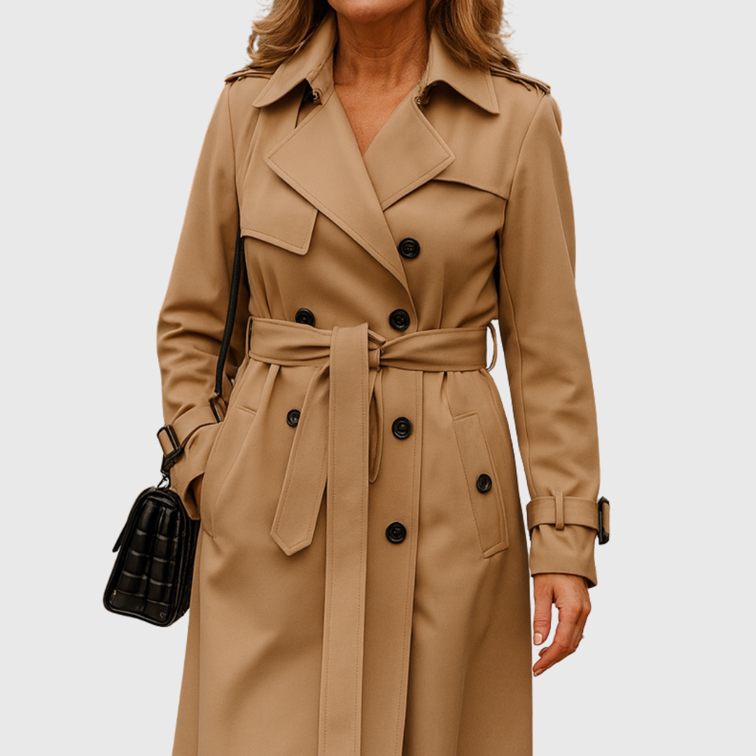 Belted Tailored Trench Coat