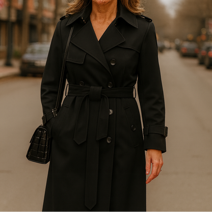 Belted Tailored Trench Coat – view 2