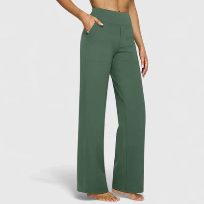 Women's comfort pants in gray