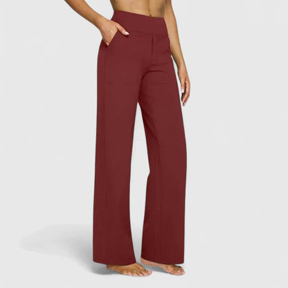 Women's comfort pants in red