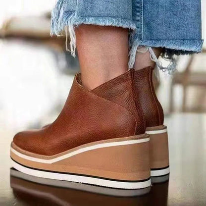 Jenna | Black Ankle Boots Women Waterproof Design 4