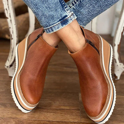 Jenna | Black Ankle Boots Women Waterproof Design 5