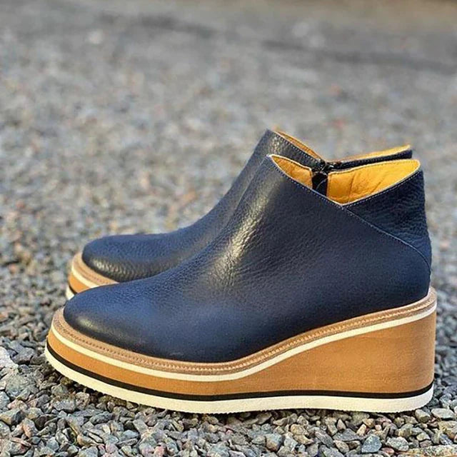 Jenna | Black Ankle Boots Women Waterproof Design 6