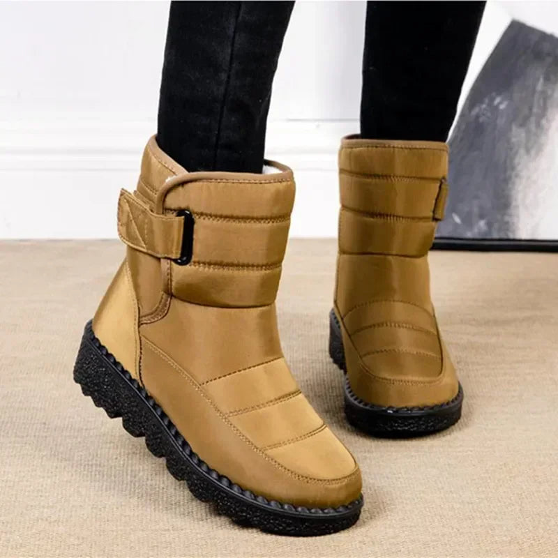 Chunky Lug-Sole Combat Boots with Cushioned Fit – view 3