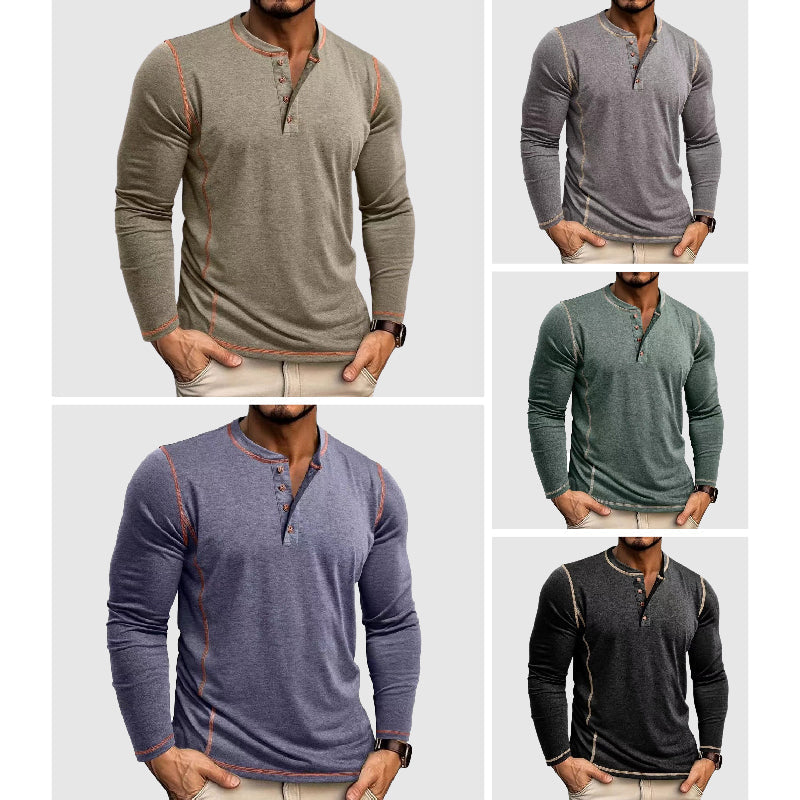 Men's gray soft cotton blend casual shirt with relaxed comfort fit