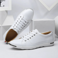 Marco | Men's Leather Low-Top Sneakers Casual Dress Shoes