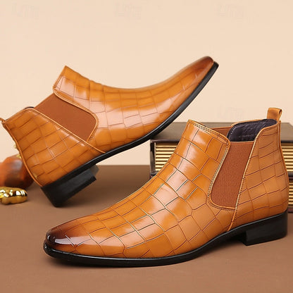 Men's Refined Slip-On Chelsea Boots