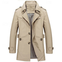 Celeste | Refined Single-Breasted Trench Coat