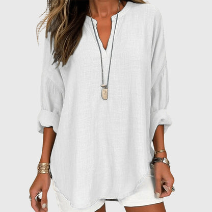 Lila | Beach Shirt Long Sleeve Relaxed Fit Flowy 1