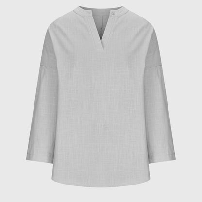 Lila | Beach Shirt Long Sleeve Relaxed Fit Flowy 6