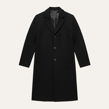 Notch-Lapel Padded Winter Coat with Side Pockets – view 5