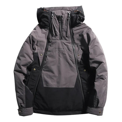 Sean utility jacket worn, lifestyle shot