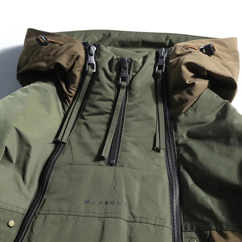 Sean utility jacket, back view