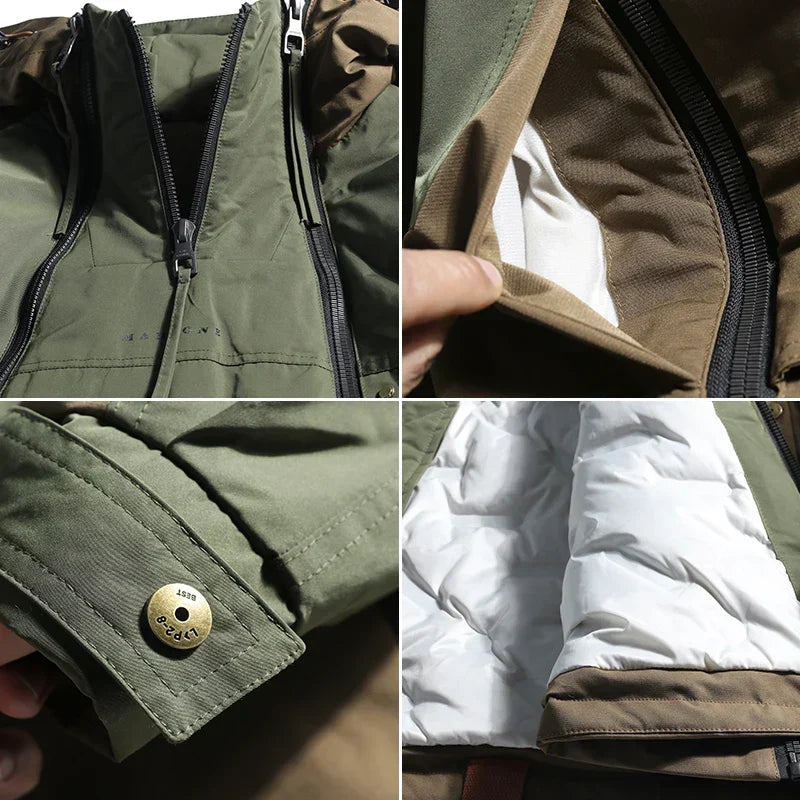 Sean utility jacket, lining detail