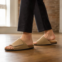 Everly | Women's Adjustable Velcro Sandals with Flat Tread Sole