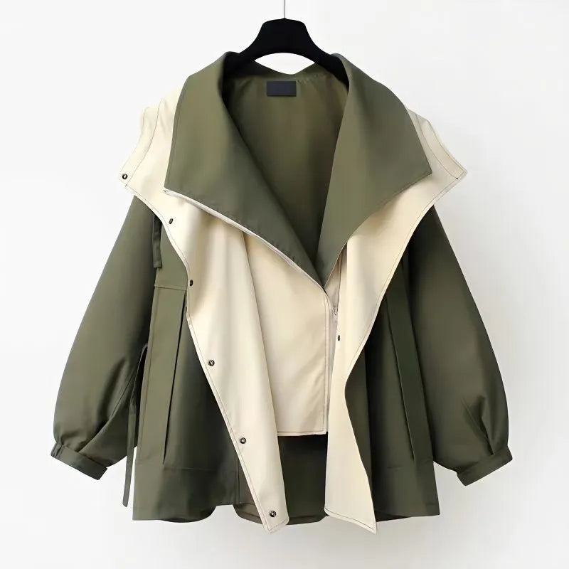 Hooded Oversized Trench Coat