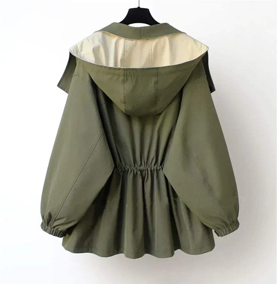 Hooded Oversized Trench Coat – view 2