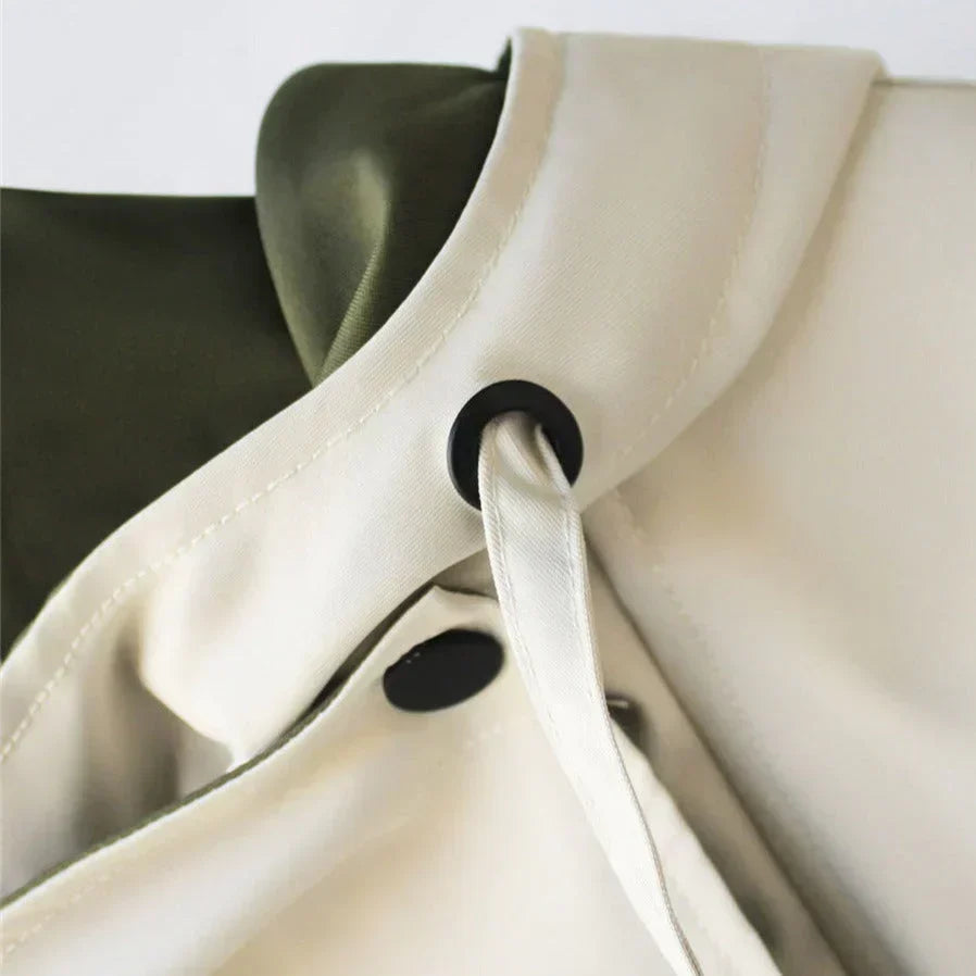 Hooded Oversized Trench Coat – view 4