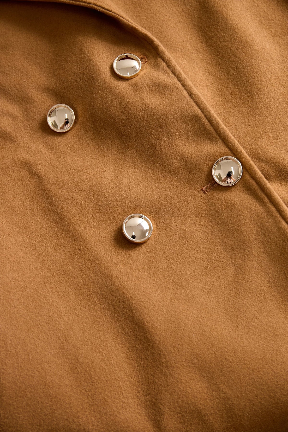 Belted Double-Breasted Everyday Trench Coat – view 3