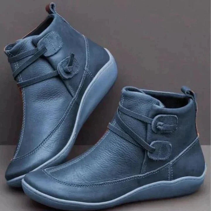 All-Weather Lace-Up Ankle Boots