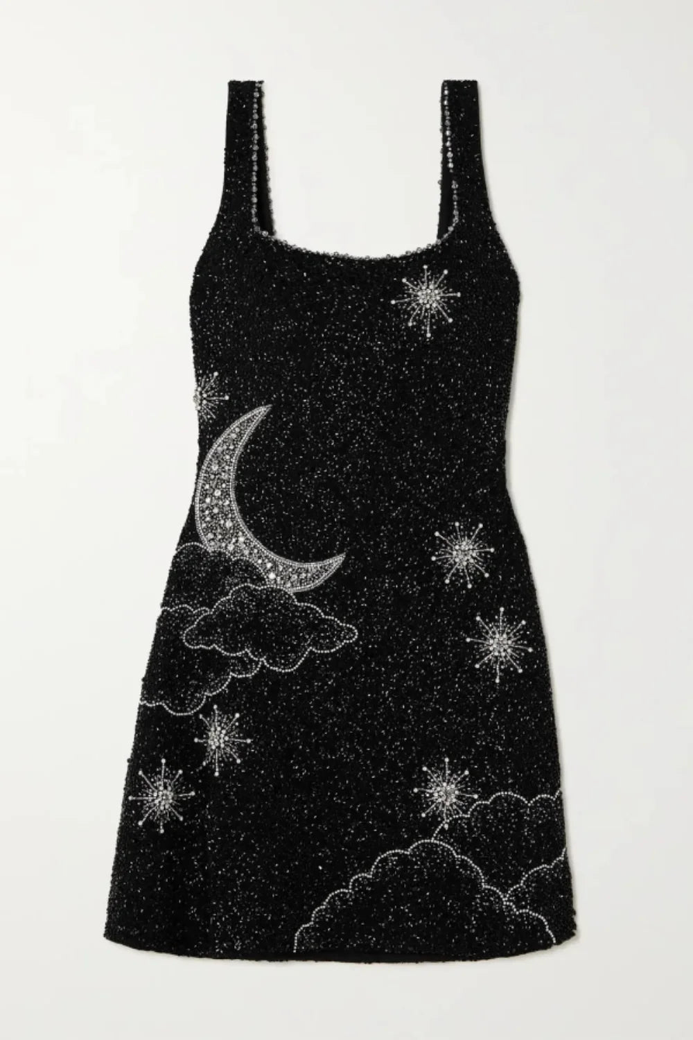Maya | Mini Dress Hand Embellished Square Neck 5