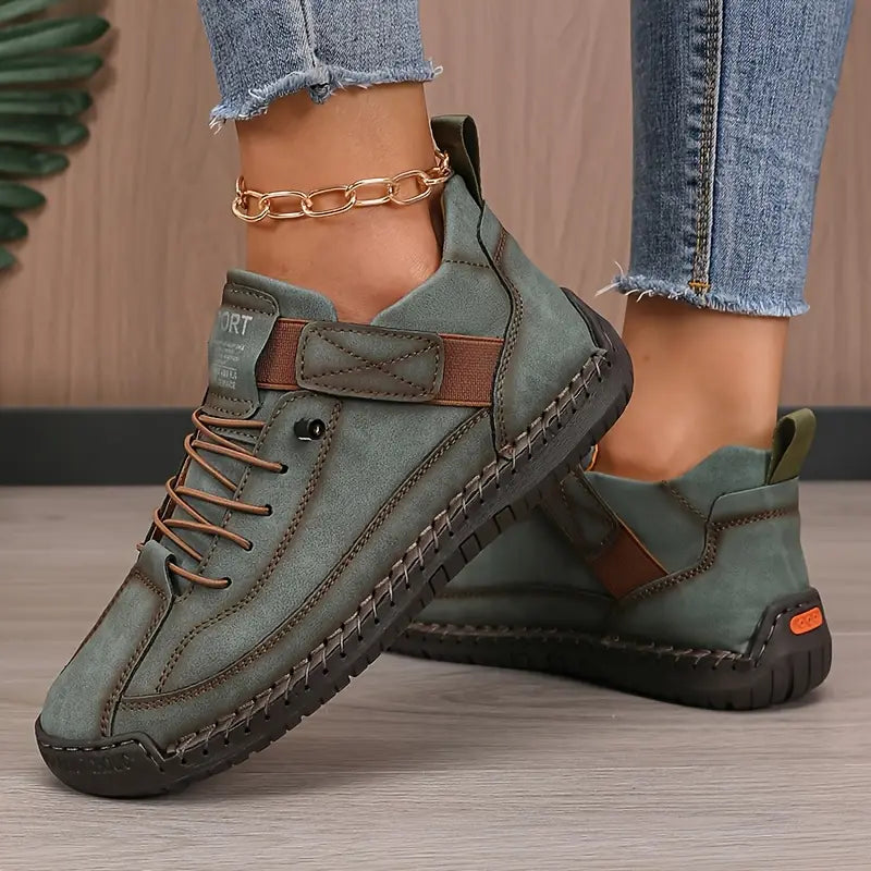 Maya | Sneakers Wide Fit With Elastic Panels 3
